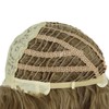 20 inch Long Blonde 80s Wig for Men Curly Rocker