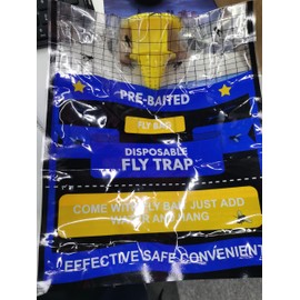 10 Fly Traps Outdoor Hanging Disposable, Bee Traps for Outside, Fly Bait Hunter Traps Control Insecticides Insect Repellents Outdoor, Ranch Fly Traps for Mosquitoes Carpenter Bees Wasps