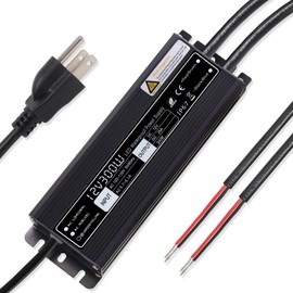 SUNVIE 300W Landscape Lighting Transformer, Outdoor Low Voltage Landscape Lights Waterproof 12V Power Supply for Malibu Paradise Moonrays and More