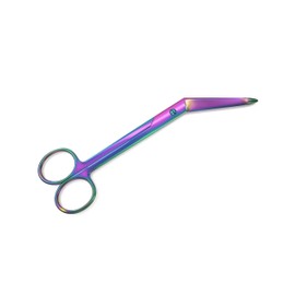 MDF Medical Scissors Trauma Shears 7 inches Bandage Surgical Grade Kaleidoscope-Rainbow Stainless Steel EMT Scissors for Doctors Nurses EMT Pros (MDF304KL)