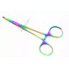 CYNAMED CURVED MOSQUITO FORCEPS 5" HEMOSTAT MULTI-COLOR GERMAN HIGH GRADE