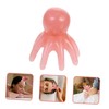 TOVINANNA Octopus Scalp Massage Comb Pink Portable Manual Head Massager