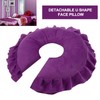 Socobeta Face Pillow Cushion, Soft Massage Pillow Cushion SPA Salon
