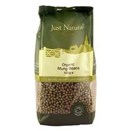 Just Natural Organic Organic Mung Beans 500g