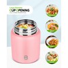 Soup Thermo for Hot Food, 17OZ Insulated Food Jar Width