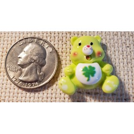 Clover Tummy Bear Magnetic Needle Minder Cross Stitch Embroidery | Cover Holder
