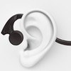 GZCRDZ Auriculares de conducción ósea con micrófono estéreo de oreja