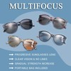 Amorays Cat Eyes Progressive Multifocus Reading Sunglasses for Women UV