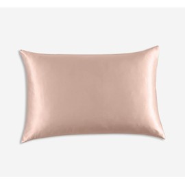 Primeone 2 Pack Satin Pillowcase for Hair and Skin Cooling, Similar to Silk Pillowcase, Pillow Cases 2 Pack with Envelope Closure, Gifts For Women, Standard Size 50x75 cm (Light Pink)