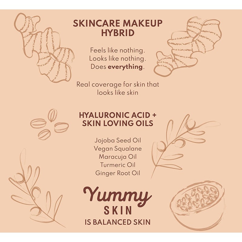 DANESSA MYRICKS BEAUTY YUMMY SKIN SERUM FOUNDATION - 14W, DANESSA