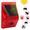 Solar Alarm Solar IP65 Waterproof Solar Alarm Light with Remote
