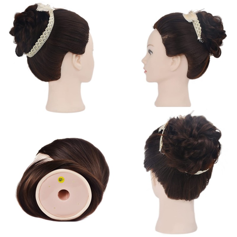 Louis Sea May 26-28' Mannequin Head Synthetic Fiber Hair Styling