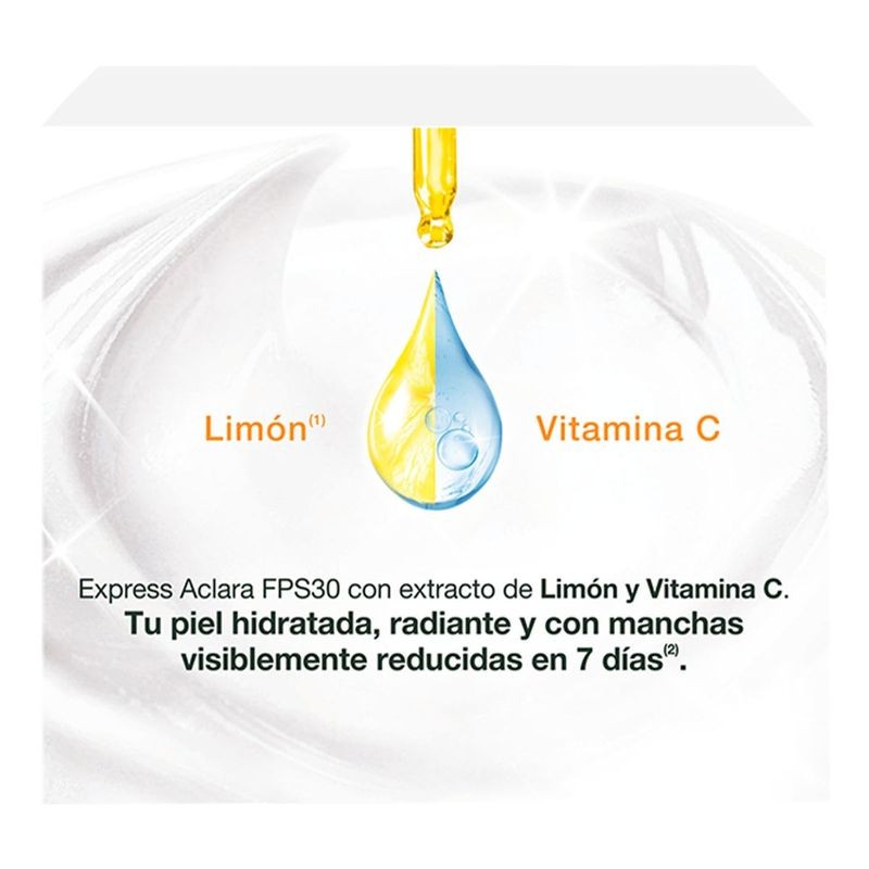 Crema Hidratante Garnier Skin Active Express Aclara Tono Uniforme 50ml