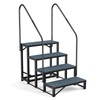 RV Steps Spa Steps with Handrail -4 Step Hot Tub