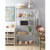Unbranded NEW 5-Layer Shelf Storage Organizer Chrome Plated Iron 180*90*35cm
