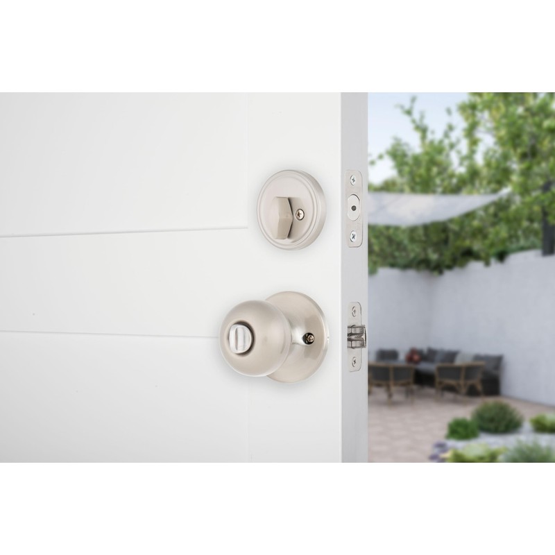 BRINKS – Front Door Lock – Traditional Single Cylinder Deadbolt