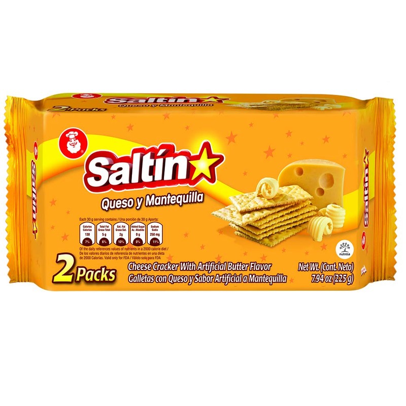 Saltin Noel Cheese and Butter Crackers | Perfect Blend of