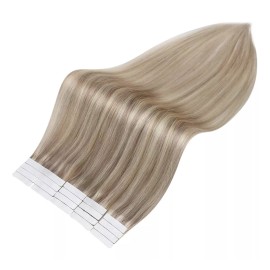 Full Shine Extensiones Cabello Humano 50gr 16in 20pz Rubio Con Destello