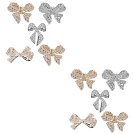 Healeved 10pcs Rhinestone Nail for Manicure Decoration Elegant Nail Art Rhinestones for Women and Supplies for Creative Designs Random Style