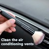 3 Pack Exquisite Microfiber Duster Brushes, Feather Duster,Car Interior Cleaning