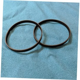 2 Pcs Replacement Drive Belt Compatible with Harbor Freight 64530 Variable Speed 4 X 24 Belt Sander - DELP261 | #YY112E