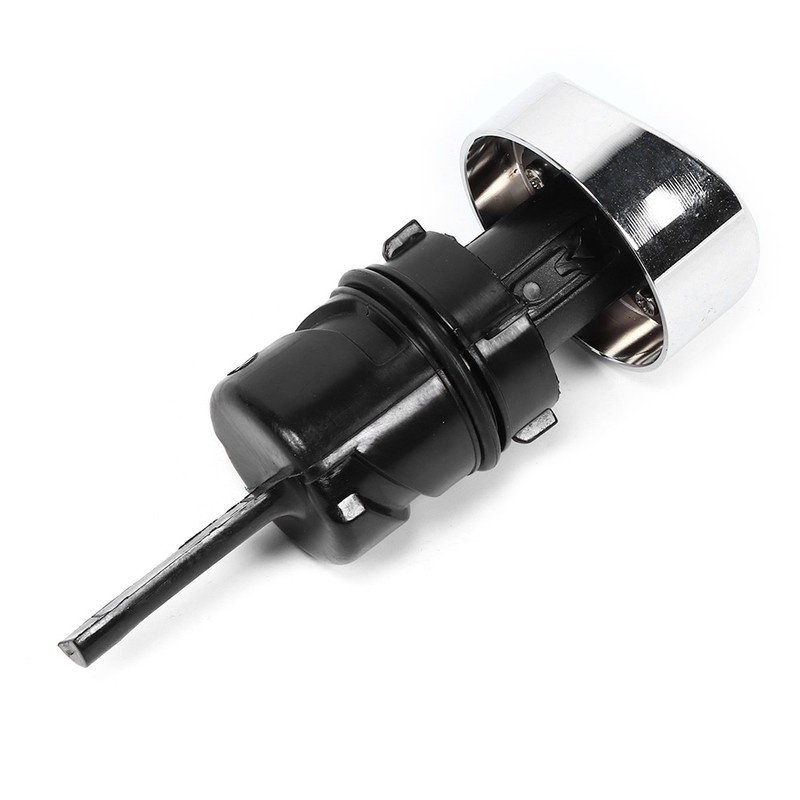 Motorcycle Chrome Oil Dipstick Tank Cap Plug Replacement Fit for