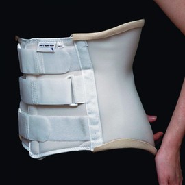 Rolyan AquaForm Corset, Large, with Polycushion, Designed for Lower Back Pain, Sciatica, Rheumatoid Arthritis, Osteoporosis, & Bulging Discs, Custom Molded, Radiolucent, Hook & Loop