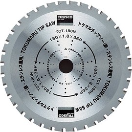 TRUSCO TCT-180N Tokumo Tip Saw, 180X36P