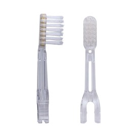 SOLADEY Special Replacement Brush, Set of 4, 3 Row Compact, Extra Fine Bristle, Regular Spare Brush (Shiken)