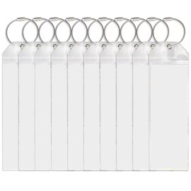 ETERNALLOOG 10Pack Clear Waterproof Cruise Luggage Tags for Royal Caribbean and Celebrity Ships