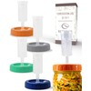 Elementi Mason Jar Fermentation Lids - Easy to Use Fermenting