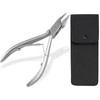 Corner Nippers Nail Clippers with Sharp and Sharpener Blade for