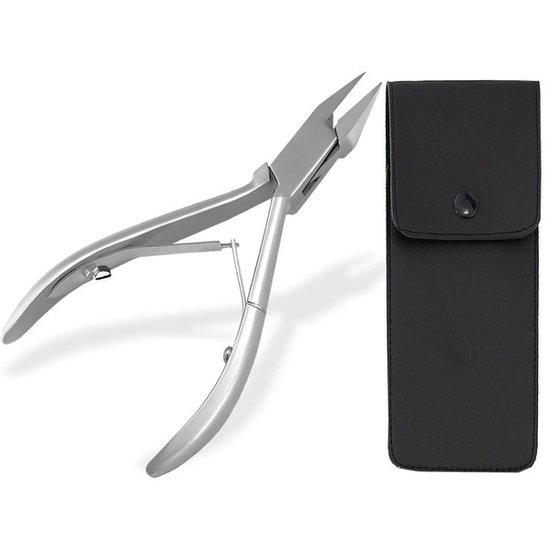 Corner Nippers Nail Clippers with Sharp and Sharpener Blade for