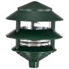 Nuvo SF77/323 One 2 Louver Hood Outdoor Pagoda Landscape Pathway
