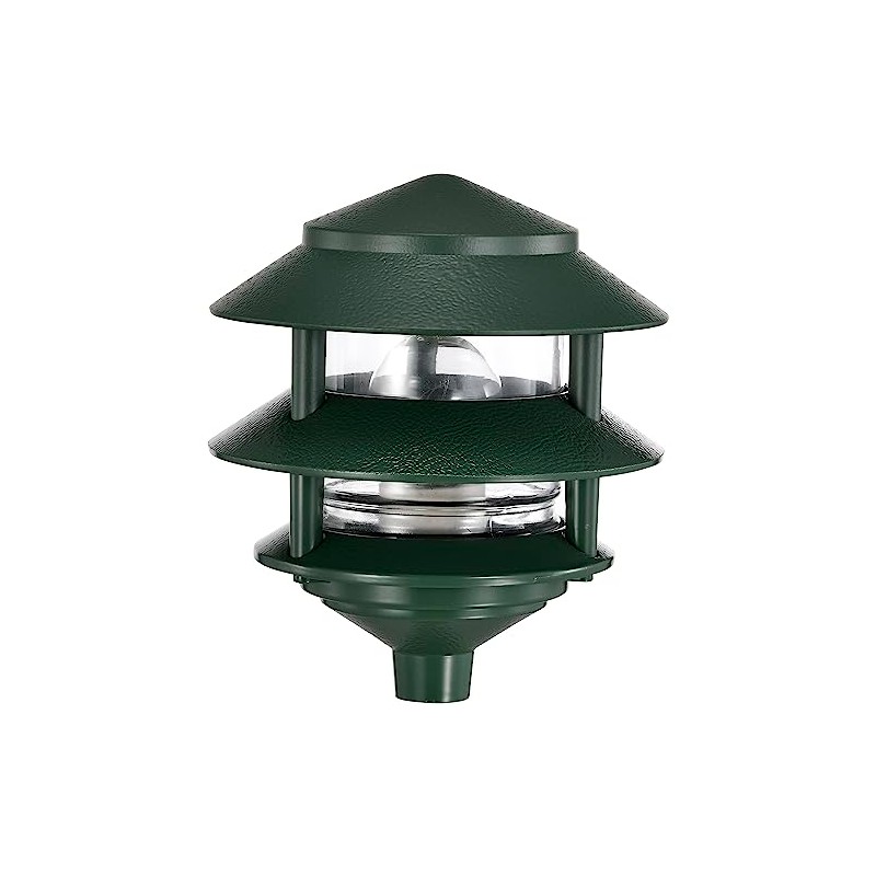 Nuvo SF77/323 One 2 Louver Hood Outdoor Pagoda Landscape Pathway