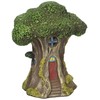 Touch of Nature 55614 Fairy Garden Led Tree House, 6"