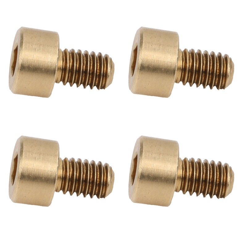 50Pcs Cap Hex Socket Screw Copper Fastener Hardware Tools Industrial