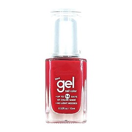 Gel Neon Nail Polish with Party Colors - Neon Red II