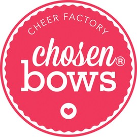Chosen Bows Big Classic Cheer Bow, White