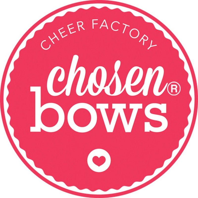 Chosen Bows Big Classic Cheer Bow, White
