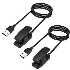 Miimall [Set of 2] Compatible Garmin Charging Cable Charger for Garmin Lily/GAIMIN ForeAthlete 235J/230J / ForeAthlete 645/645 Music/735XT/630/Approach G10/S20 Charger, Travel, Heavy Duty Convenience,