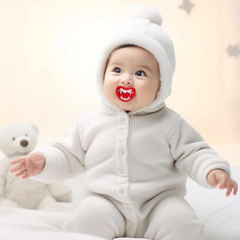 Funny Pacifiers for Babies, Newborn Pacifier 0-6-12-18 Months, Infants Pcifiers