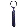 Alizeal Boys Zipper Novelty Tie Pre-tied Skinny Kids Children School