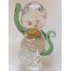 It's Ridic! AAA k9 Crystal Monkey Figurine- Green