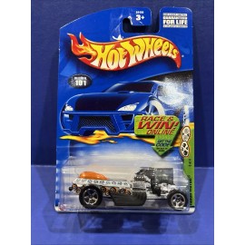 Hot Wheels 2002 Hot Wheels Grave Rave Series 3/4 Rigor Motor #101 RACE & WIN!