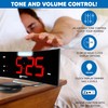 Geemarc Wake n’ Shake Curve Extra Loud Alarm Clocks for