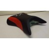 CUSTOM SEAT COVERS KAWASAKI ZX6R FRONT& REAR BLACK/RED/SILV
