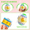 QLINLEAF 50Pcs Easter Egg Wrapper Eggs Film Shrink Wraps for
