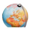 Idena Illuminated Globe with Double Image Desk Mat Plastic with