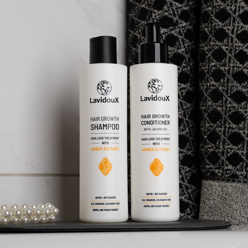 Hair Growth Shampoo and Conditioner Set